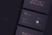 Luxury Purple Business Cards - V.76, a Business Card Template by Ctrl space studio (Thumbnail 3 of 6)