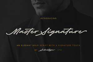 Master Signature - Signature Font