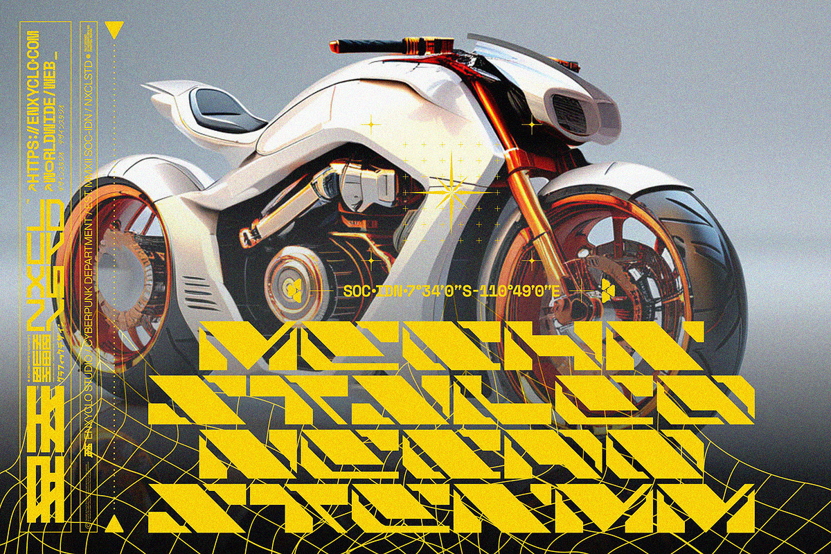 NCL Raxor, a Sans Serif Font by Enxyclo Studio (Photo 4 of 16)