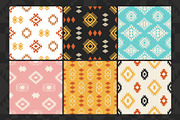30 Aztec Southwestern Patterns Pack, a Pattern Graphic by Katrinelly (Thumbnail 7 of 15)