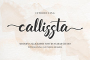 callissta // Modern Calligraphy., a Script Font by syabab studio (Thumbnail 1 of 10)