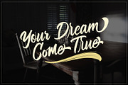 Bellsmore Brush Script, a Script Font by Rochart (Thumbnail 5 of 18)