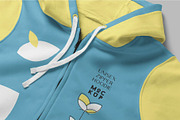 Unisex Zipper Hoodie Mockups, a Hoody Mockup by megostudi0 (Thumbnail 2 of 6)
