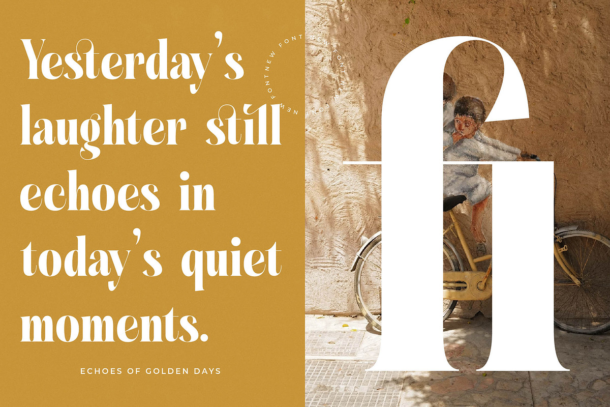 Glagiste - Modern Bold Serif Font, a Serif Font by timelesstype.co (Photo 12 of 20)