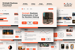Strategic Business - PowerPoint, a Presentation Template by Iqsiart Studio