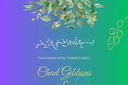 Watercolor Wedding Invitation, an Invitation Template by Classic Clic (Thumbnail 2 of 2)