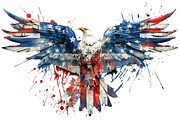 Eagle Patriotic 4th of July PNG, a Graphic by VetalStock (Thumbnail 3 of 6)
