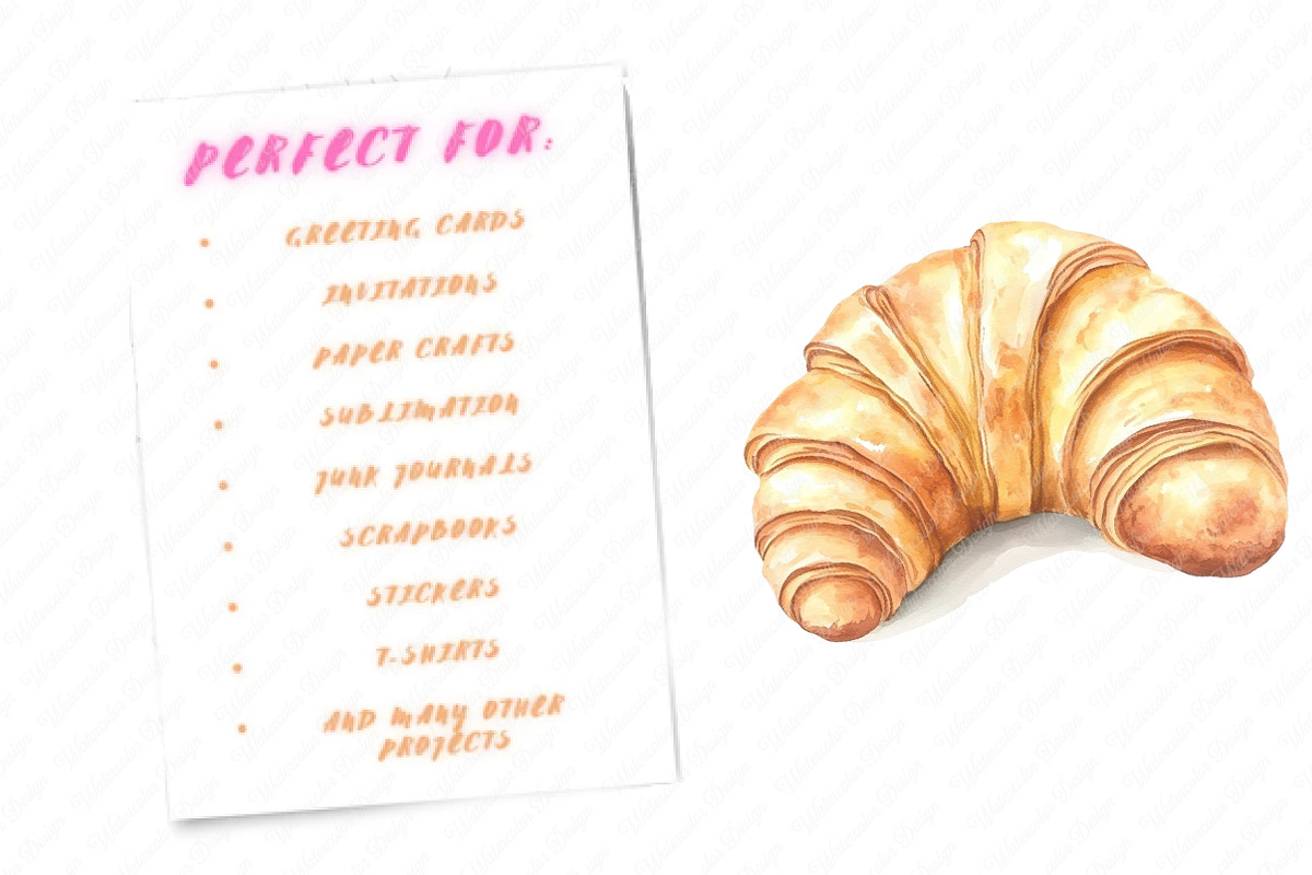 Neutral Baking Clipart, an Illustration by Watercolor design (Photo 10 of 13)