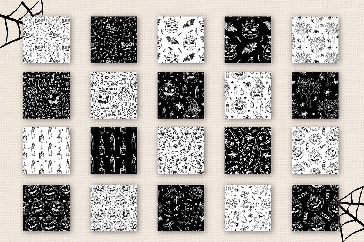 Happy Halloween doodle collection, an Object Graphic by Irina Avdeeva (Photo 7 of 10)