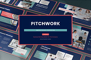 Pitchwork Business Presentation, a Presentation Template by Analogous Temp (Thumbnail 1 of 5)