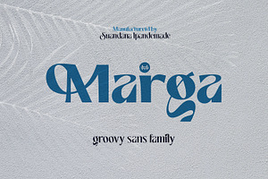 Marga - Groovy Sans Family