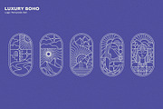 Luxury Bohemian Logo Template Set, a Branding & Logo Template by Studio_Byrsa (Thumbnail 9 of 12)