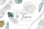 -20% SALE Abstract Tropics, a Texture Illustration by S_ARTLOVE (Thumbnail 1 of 8)