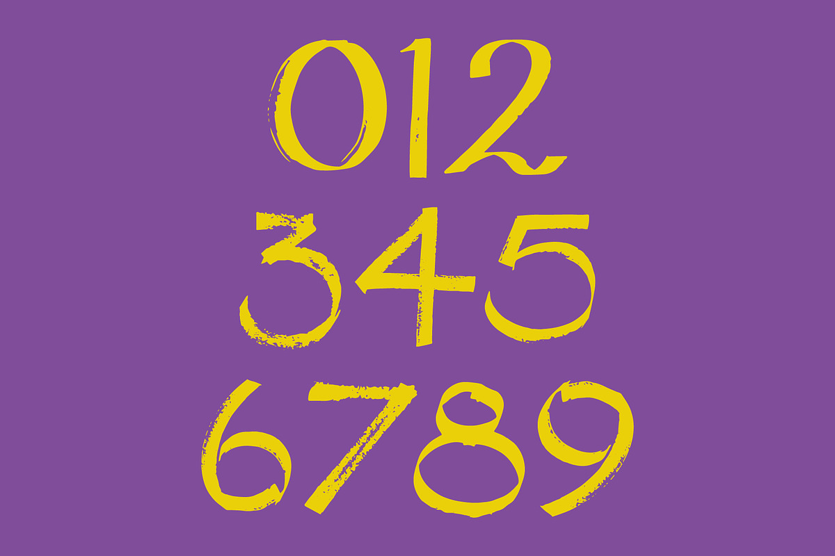 Activate! - blocky handwritten font, a Handwritten Font by Font Infusions (Photo 2 of 13)