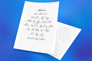 Connecting strokes and writing words, a Stationery Template by Good Worksheets (Thumbnail 1 of 6)