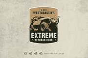OffRoad Club Logo Temp., a Branding & Logo Template by g design (Thumbnail 1 of 3)