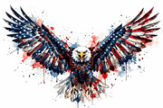 Flying Bald Eagle Watercolor, an Object Graphic by VetalStock (Thumbnail 2 of 3)