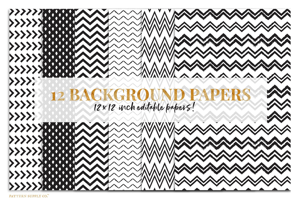 Fancy Geos II Collection - Bundle, a Pattern Graphic by Pattern Supply Co. (Photo 6 of 19)