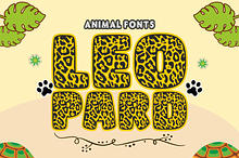 Leopard - Decorative Font