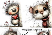 Whimsical Portrait Animal Watercolor, an Illustration by one-touch (Thumbnail 6 of 11)