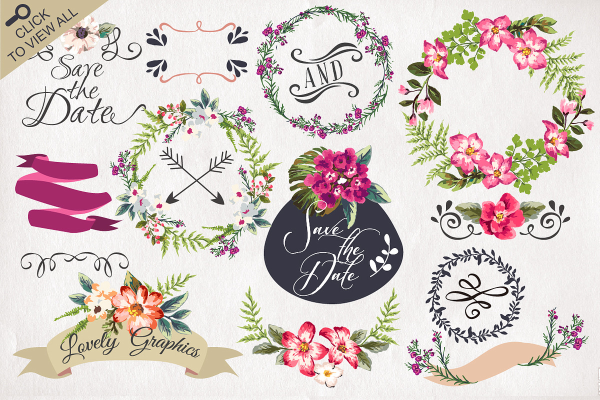 30%Off • Hand-drawn flower MEGAPACK, an Illustration by Graphic Box (Photo 2 of 5)