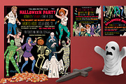 Halloween Costume Party Flyers, a Flyer Template by Moloko88 (Thumbnail 3 of 3)