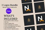 Real Estate Brand Design Logo, a Branding & Logo Template by Mishek Munene (Thumbnail 1 of 9)