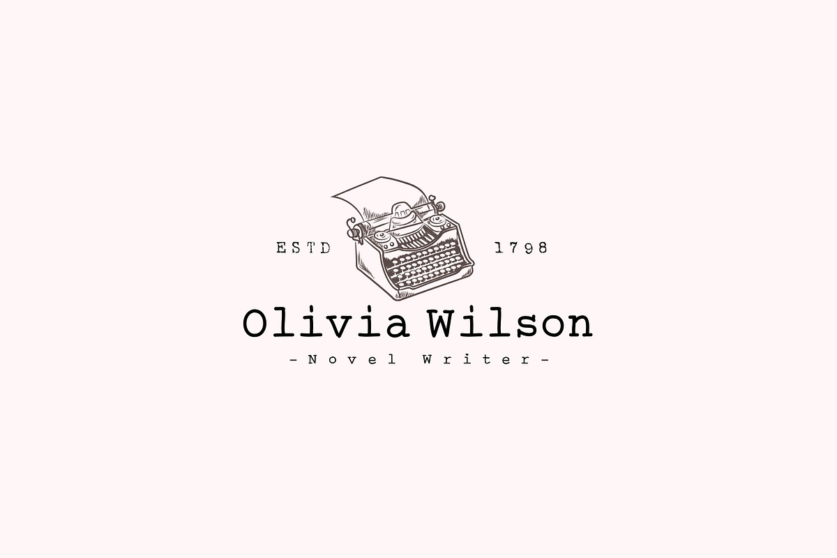 Typewriter Font Bundle – 33 Fonts!, a Slab Serif Font by HipFonts (Photo 10 of 14)