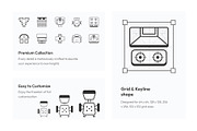 Animated Interior Icons, an Outline Icon by Prosymbols (Thumbnail 3 of 5)