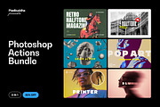 Photoshop Actions Bundle, an Action Add-On by pixelbuddha.net (Thumbnail 1 of 12)