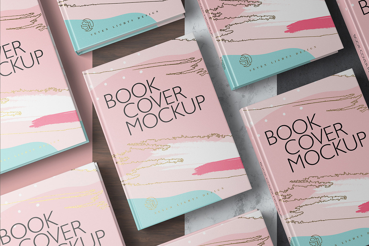 Book Cover Mockup #5, a Books & Magazine Mockup by Seven Lights (Photo 4 of 4)
