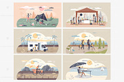 18 Holidays And Travel V3 Concepts, a Food Illustration by VectorMine (Thumbnail 3 of 8)