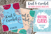 Yarn balls cover mock up, a Decorative Illustration by OKart.studio (Thumbnail 1 of 6)