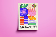 BALANCE: Contemporary Posters, a Poster Template by oxygen_8 (Thumbnail 2 of 9)