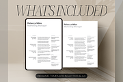 Black & Gray Modern Corporate Resume, a Resume Template by Creatif Foundry (Thumbnail 3 of 7)