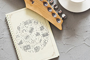 Technologies concepts, icons set, an Outline Icon by Tettygreen (Thumbnail 9 of 10)