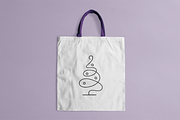 Swirling Line Christmas Tree, a Branding & Logo Template by Vectorium Studio (Thumbnail 2 of 2)