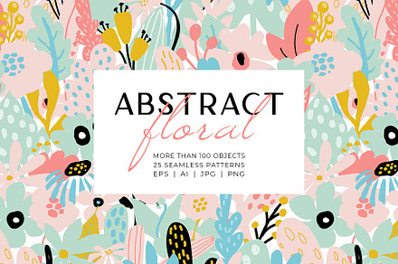 Abstract Floral Collection