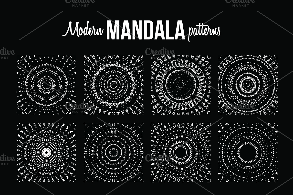Modern mandala collection, an Illustration by The Odd Seed (Photo 11 of 27)