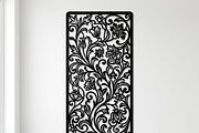 50 Elegant Floral Wall Panel, a Decorative Illustration by Amazin_art (Thumbnail 23 of 27)