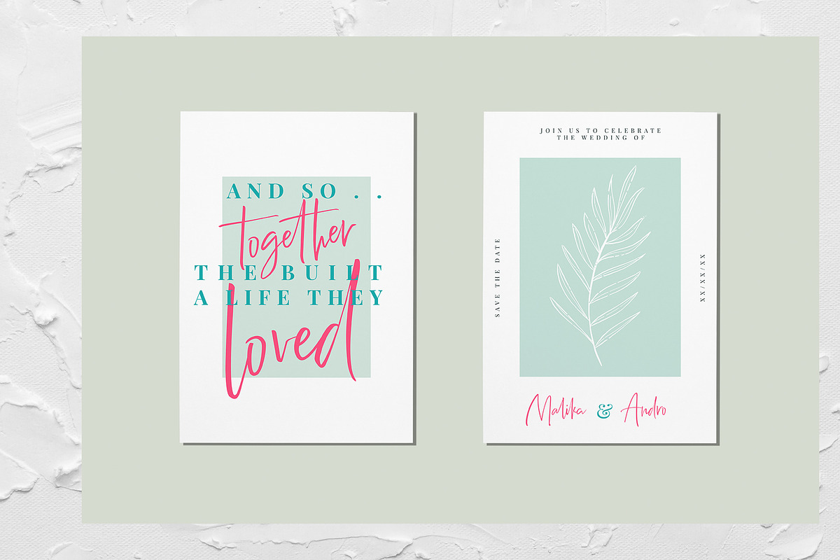 Relion Signature Script Font preview 4