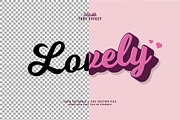 Text Effect Lovely, a Layer Style Add-On by Navy Graphic (Thumbnail 2 of 2)