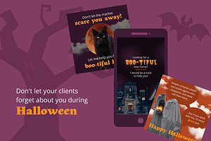 Halloween Real Estate Templates