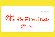 Winston Script, a Script Font by Areatype (Thumbnail 7 of 7)