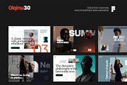 Olqinu 30 Fashion Figma Headers, an UI Kit Template by neuwebz (Thumbnail 2 of 7)