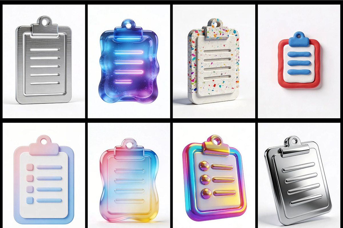Icon Style Hub Prompt Pack, an Icon by Selenique Studio (Photo 8 of 9)