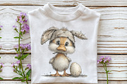 Whimsical Easter Duckling Clipart, an Illustration by OK Design (Thumbnail 5 of 6)