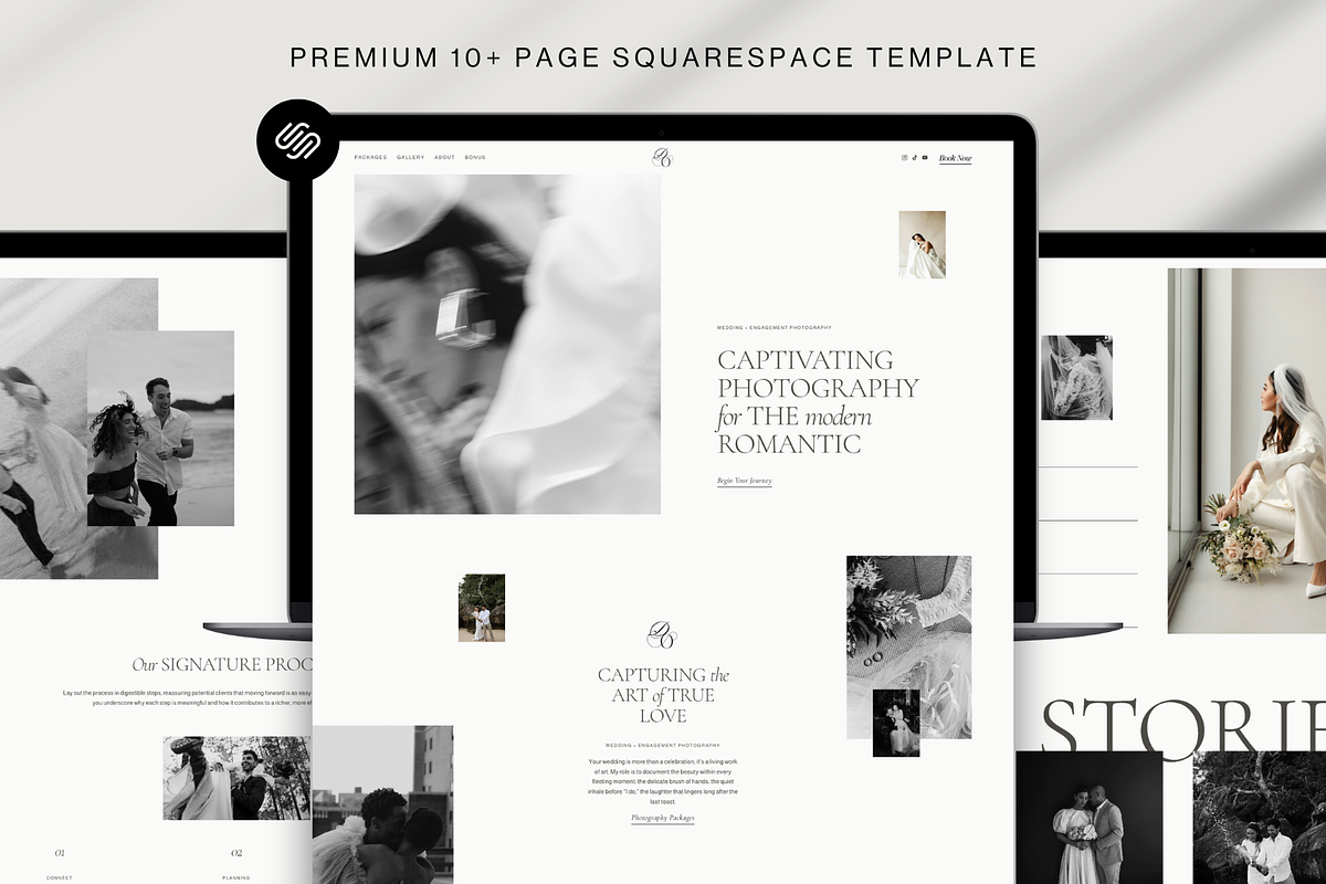 Website Template Squarespace: Dahlia, a Squarespace Template by Candor Templates (Photo 1 of 18)