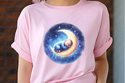 Celestial Midnight Blue Baby Nursery, a Seasonal Illustration by RobertsArt (Thumbnail 6 of 8)