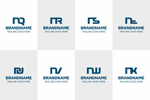 Letters NQ NR NS NT NU NV NW NX Logo